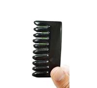 Home Natural Massage Crystal Stone Comb Carving Ornament Home Collections(Size:2pcs)