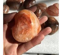 Home Natural red hematoid fire Quartz Hearts Crystal Hearts Shape Stone for Decoration