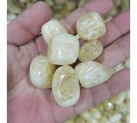 Home Natural Round Citrine Crystal Tumbled Bulk Specime Gemstones Gem Raw Aquarium Decoration Gift (Color : Army Green, Size : 300g)