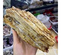 Home Natural Tourmaline Symbiosis Coarse Ore Quartz Crystal Specimen Reiki (Size : 700-800g)