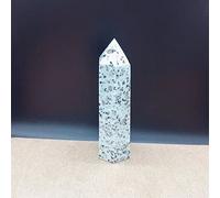 Home Natural White Quartz Crystal Tianshan Blue Jade Stone Point Wand Point Reiki as Gift 1pcs (Size : 800-1000g)