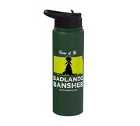 Home of Badlands Banshee South Dakota American Cryptid State Stainless Steel Insulated Water Bottle