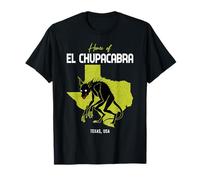 Home Of El Chupacabra Texas State America Cryptid Monster T-Shirt