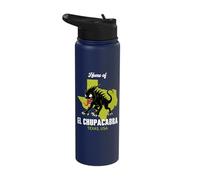 Home of El Chupacabra Texas State America Cryptid Stainless Steel Insulated Water Bottle