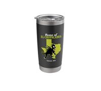 Home of El Chupacabra Texas State American Cryptid Stainless Steel Insulated Tumbler