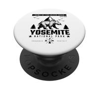 Home Of The Bear Yosemite National Park California Bear PopSockets Adhesive PopGrip