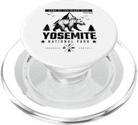 Home Of The Bear Yosemite National Park California Bear PopSockets PopGrip for MagSafe