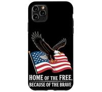Home of the Free Because of the Brave Veterans Day Case for iPhone 11 Pro Max
