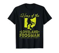 Home of the Loveland Frogman Ohio Cryptid Crptozoology T-Shirt