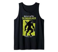 Home Of The Skinwalker Utah State American Cryptid Funny Tank Top