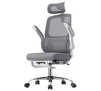 Home Office Chair Ergonomic Desk Chair Mesh Computer Chair Height Adjustable Swivel Chair with Tilt Function/Flip-up Arms, Adjustable Headrest