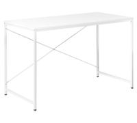 Home Office Desk ANDASTE White 120 cm 60 cm