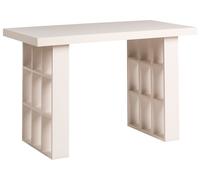 Home Office Desk ELURA Light Beige 120 cm 60 cm