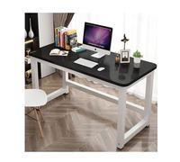 Home Office Desk Modern 120x60cm Computer Desk with Rounded Corners Quiet Foot Pads Easy Assembly Teak Finish Perfect for Remote Work Gaming and Study