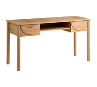 Home Office Desk SENDRA 140 cm 50 cm Light Brown