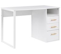 Home Office Desk ZERLAY 120 cm 60 cm White