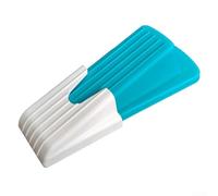 Home Office Door Wedge 12.4cm Anti-Collision Safe | High grip rubber composition, daily use resistant, wear for proof, commercial grade, grey or blue