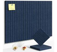 Home Office Felt Notice Board: 90x60cm Nano Adhesive Removable Pin Board