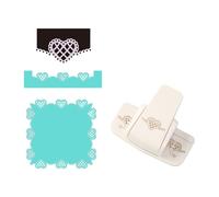 Home Office School Hollow Out Fancy Border Embossing Punches Label Maker 3D Machine for Hand Project Machine