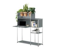 Home office with USM Haller plant element