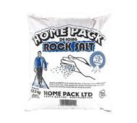 Home Pack Homepack De-Icing Rock Salt 12.5Kg X 1, Fast Melting Ice And Snow Remover For Driveways Paths And Walkways
