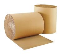 Home Packing Moving Strong Paper Kraft Protective Corrugated Cardboard Rolls (900mm x 75m, 2 Rolls)
