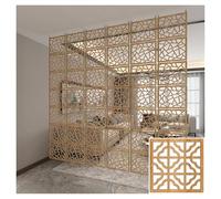 Home Partition Decor,Hanging Room Divider Panels,Foldable Partition Wall Decor Hollow Carving Design,for Bedroom Living(39x39cm-50pieces)