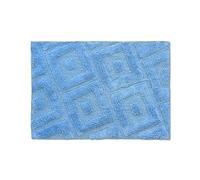 Home Passion Colour Sky Blue 100% Cotton Rectangular Bath Mat 60 x 90 cm, 1800 g/m cotton 60 x 90 cm
