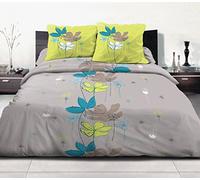 Home Passion Duvet Cover 3 Piece Set with 100% Cotton 57 Thread Count, Nature Scene, multi-coloured, 240x260x0,1 cm