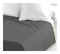 Home Passion Flat Sheet 180 x 290 cm Dark Grey