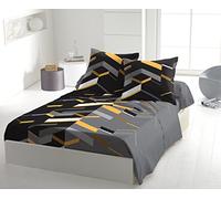 Home Passion Marco Yellow 100% Cotton 57 Thread Count, 4 Piece Towel Set, Multi, 240x300x0,1 cm