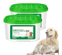 Home Pet Fur & dor Removal Magic Box, Pet Hair Removal Magic Box, 360° All-Aroundcoverage, Plant-Based, Safe Around Cats & Dogs for Home Indoor Areas and Pet Activity Areas.
