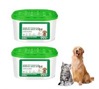 Home Pet Fur & Odor Removal Magic Box, 360 All-Around Coverage Pet Hair Remover Electrostatic Air Purifier for Dog Cat Owners Seeking Fresh Indoor Atmosphere (2Pack)