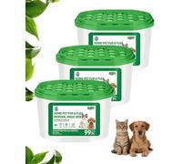 Home Pet Fur & Odor Removal Magic Box, 360° All-Round Airborne Hair Collector, Full-Angle Floating Fur & Dander Trap, Powerful All-Direction Pet Hair Removal and Deodorization (5 PCS)