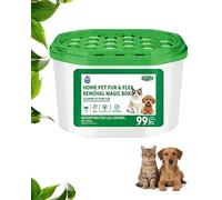 Home Pet Fur & Odor Removal Magic Box, 360° All-Round Airborne Hair Collector, Full-Angle Floating Fur & Dander Trap, Powerful All-Direction Pet Hair Removal and Deodorization (5 PCS)