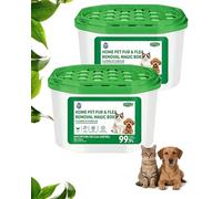 Home Pet Fur & Odor Removal Magic Box, 360° All-Round Airborne Hair Collector, Full-Angle Floating Fur & Dander Trap, Powerful All-Direction Pet Hair Removal and Deodorization (5 PCS)