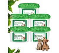 Home Pet Fur & Odor Removal Magic Box, 360° All-Round Airborne Hair Collector, Full-Angle Floating Fur & Dander Trap, Powerful All-Direction Pet Hair Removal and Deodorization (5 PCS)
