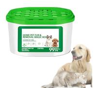 Home Pet Fur & Odor Removal Magic Box, Pet Hair Removal Magic Box, 360° All-Aroundcoverage, Plant-Based, Safe Around Cats & Dogs for Home Indoor Areas and Pet Activity Areas (1pcs)