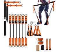 Home Pilates Bar Kit - Portable Pilates Bar, Resistance Exercise Stick | Multifunctional Workout Equipment for Strength Training, Squats, Yoga, CORE-BALANCE, Toning Muscles at Home Gym
