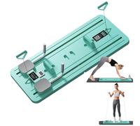 Home Pilates Board - Abdominal Exercise Boards, Multifunctional Fitnes Tool | Homes Core Training Equipment, Balance And Strengths Accessory With Workout Scenario For Pilate Yoga Fitness Exercises