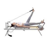 Home Pilates Reformer For Household Exercise Yoga Equipment Pilates Equipment Multifunctional Folding Yoga Bed Pilates Bed Fitness Equipment Adjustable Intensity