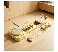 Home Pilates Revolution: Core Bed Trainer - Multi-Functional Workout Machine(Yellow)