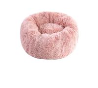 Home Plush Pet Nest Winter Cat Nest Dog Nest Warm Detachable And Washable Round Cat Nest Pet Bed Seasonal Universal Decoration(Onecolor)