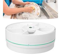 Home Portable Mini Dishwasher Small Installation Required Fruit and Vegetable Washing Machine Wireless Dishwasher (Green)