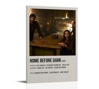Home Poster Before Dark Mystery Drama Vintage TV Series Canvas Wall Art Living Modern Family Bedroom Music Movie Cartoon Poster 08x12inch(20x30cm) Frame-style
