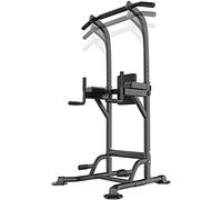 Home Power Tower Multi-Function Height Adjustable Pull Up Dip Station Push Up Equipment for Indoor Gym Exercise Power Training Good for Building The Body Muscle