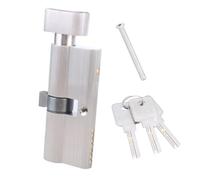 Home Protections Essential Alloy Cylinder with Knob Secure Door for Home Entrance & Gardens Gate Security Cylinder
