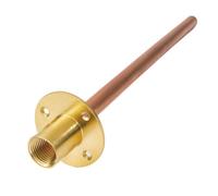 Home Range 1/2" Hose Union Brass Bibcock With Double Check Valve & Back Plate