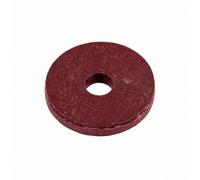 Home Range 10X 3/4" Red Fibre Washer - 1" Outer Diameter, Durable Seal For Plumbing And Tap Fittings
