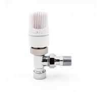 Home Range 15mm Angle Westherm Classic Thermostatic Radiator Valve (Trv) - Single White